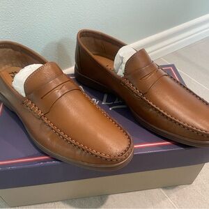 Flag Ltd Men’s Brown Leather Loafers